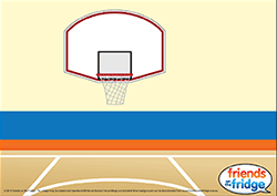 Basket ball background Basket ball background