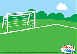 Soccer background Soccer background