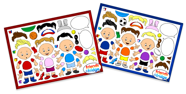 Friends on the Fridge sets Friends on the Fridge sets